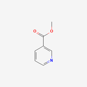Chemical structure of Methyl nicotinate