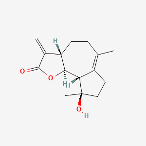 Chemical structure of Micheliolide
