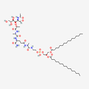 Chemical structure of Mifamurtide