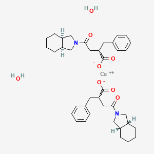 Chemical structure of Mitiglinide calcium hydrate