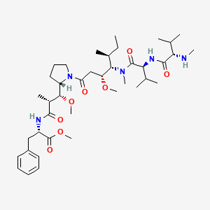 Chemical structure of MMAF-OMe