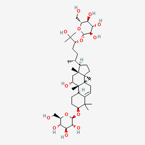 Chemical structure of Mogroside IIe