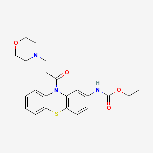 Chemical structure of Moricizine