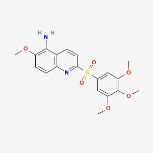 Chemical structure of MPT0B392