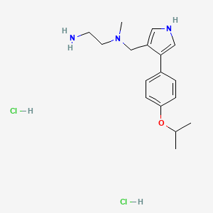 Chemical structure of MS023 dihydrochloride