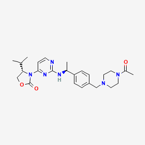 Chemical structure of Mutant IDH1 inhibitor