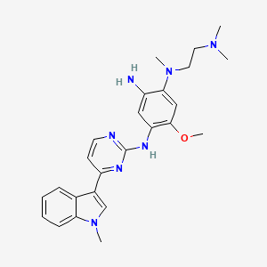 Chemical structure of Mutated EGFR-IN-1