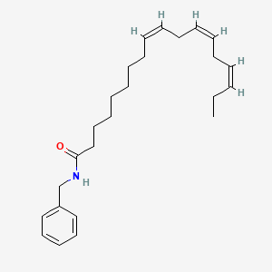 Chemical structure of N-Benzyllinolenamide