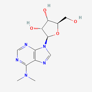 Chemical structure of N6-Dimethyladenosine