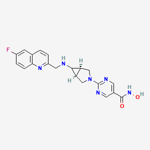 Chemical structure of Nanatinostat