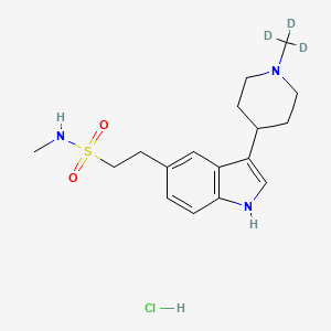 Chemical structure of Naratriptan D3 Hydrochloride