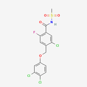 Chemical structure of Nav1·7 inhibitor