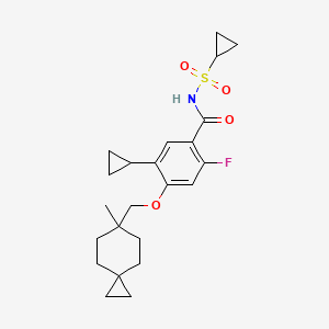 Chemical structure of NaV1·7 inhibitor-1