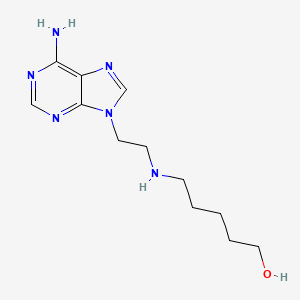 Chemical structure of NB001