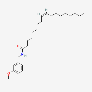 Chemical structure of N-Benzyloleamide