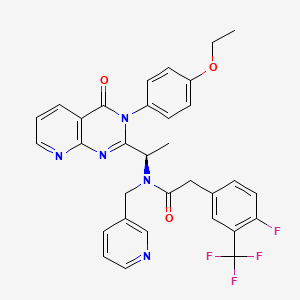 Chemical structure of NBI-74330