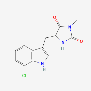 Chemical structure of Necrostatin-1s