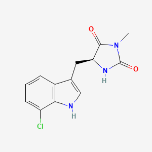 Chemical structure of Necrostatin 2 S enantiomer