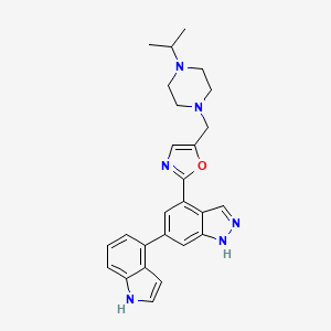 Chemical structure of Nemiralisib