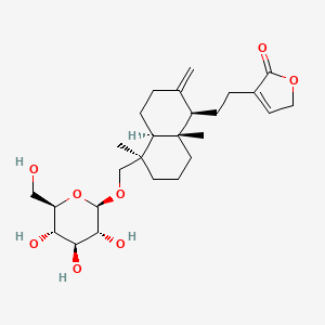 Chemical structure of Neoandrographolide