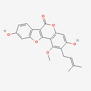 Chemical structure of Glycyrol