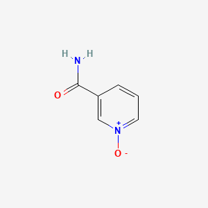 Chemical structure of Nicotinamide N-oxide