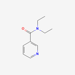 Chemical structure of Nikethamide