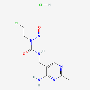 Chemical structure of Nimustine hydrochloride