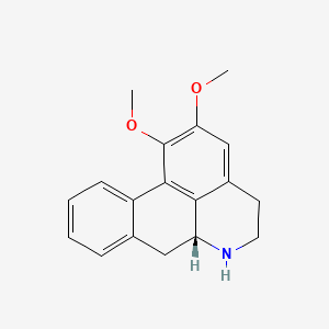 Chemical structure of N-Nornuciferine