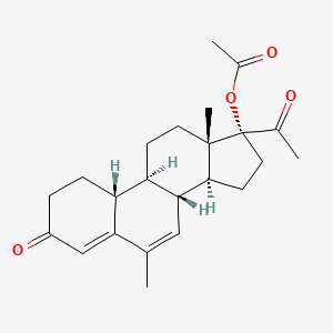 Chemical structure of Nomegestrol acetate