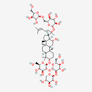 Chemical structure of Notoginsenoside FP2