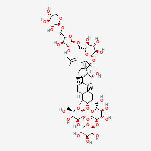 Chemical structure of Notoginsenoside S