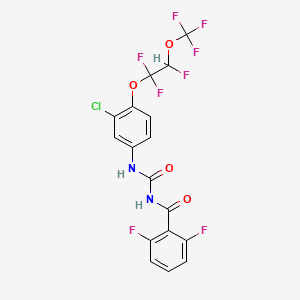 Chemical structure of Novaluron
