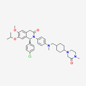 Chemical structure of NVP-CGM097 stereoisomer