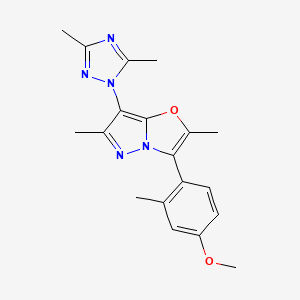 Chemical structure of NVS-CRF38