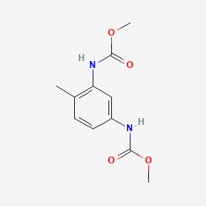 Chemical structure of Obtucarbamate A