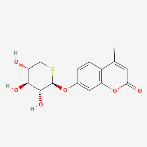 Chemical structure of Odiparcil