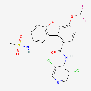 Chemical structure of Oglemilast
