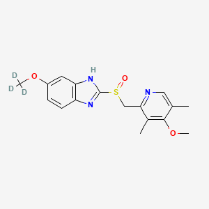 Chemical structure of Omeprazole D3