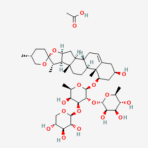Chemical structure of Ophiopogonin C