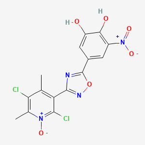Chemical structure of Opicapone