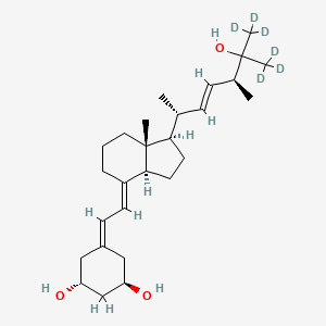 Chemical structure of Paricalcitol-D6