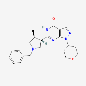 Chemical structure of PDE-9 inhibitor