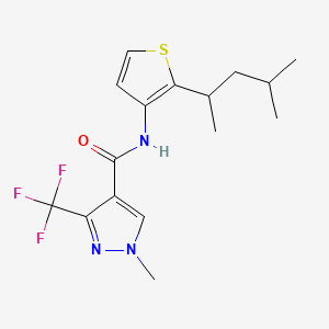 Chemical structure of Penthiopyrad