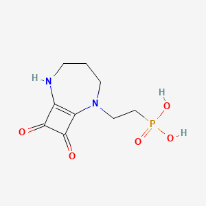 Chemical structure of Perzinfotel