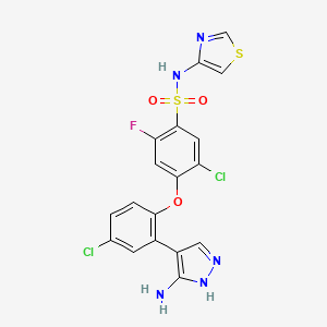 Chemical structure of PF 05089771