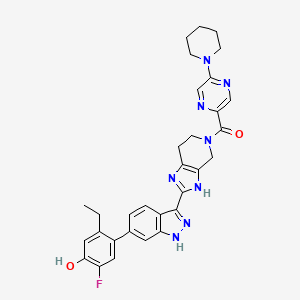 Chemical structure of PF-06263276