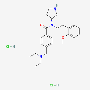 Chemical structure of PF429242 dihydrochloride
