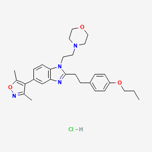 Chemical structure of PF-CBP1 hydrochloride