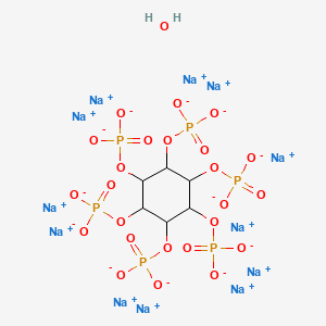 Chemical structure of Phytic acid dodecasodium salt hydrate